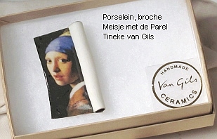 Tineke van Gils  Het Meisje met de Parel, Vermeer