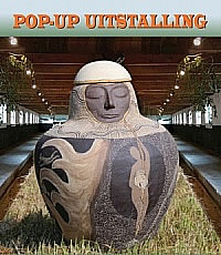 Pop up uitstalling - flyer
